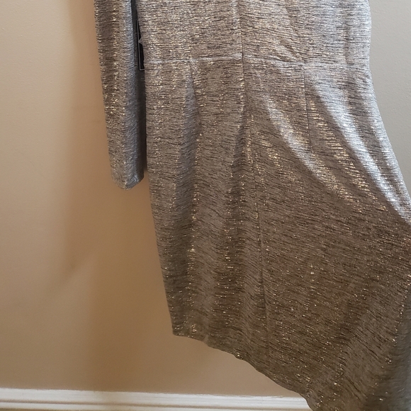Jessica Howard Metallic Dress Size 16 NWT - Picture 7 of 12